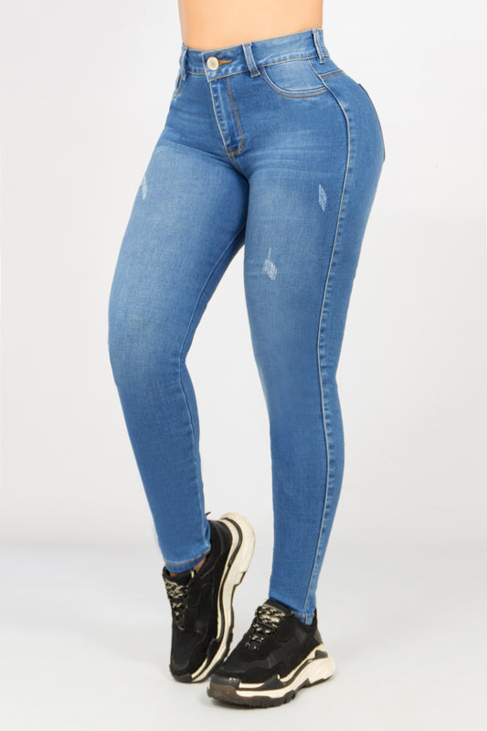 Pack x3 Jeans Skinny Tiro Alto – Horma Levanta Cola
