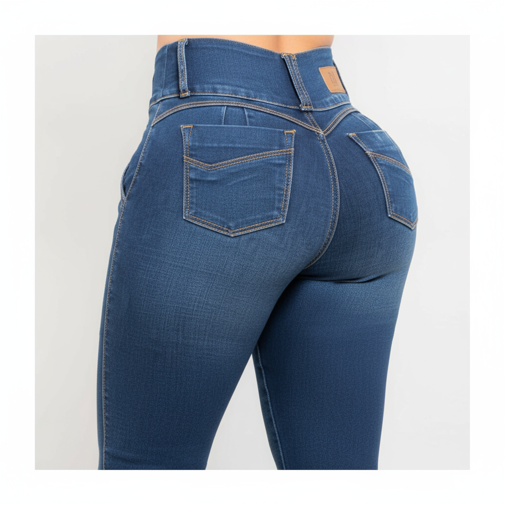 Jeans Bota Ancha Control abdomen