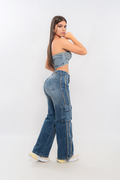 Pack x3 Jeans Juvenil Palazo, Boyfriends y Bootcut