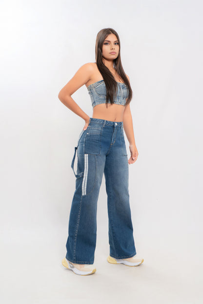 Pack 2 Jeans Palazo Juvenil