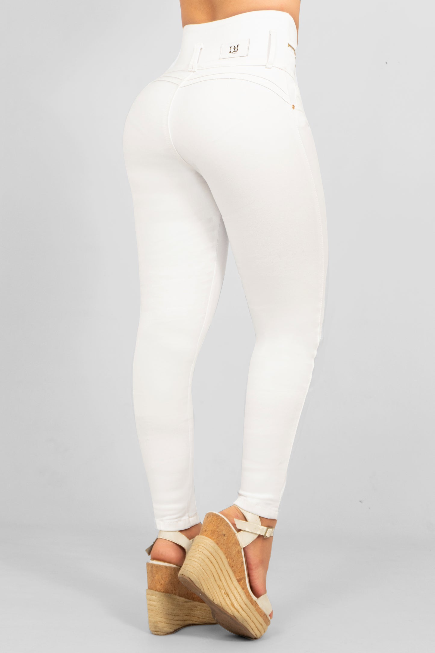 Pack 3 Jeans Exclusivos Blanco Gris y Negro