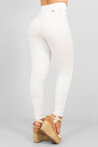Pack 3 Jeans Exclusivos Blanco Gris y Negro