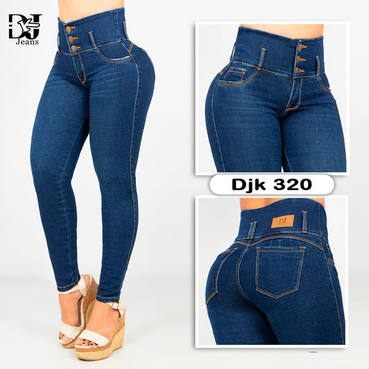Jeans Azul Oscuro Control Abdomen