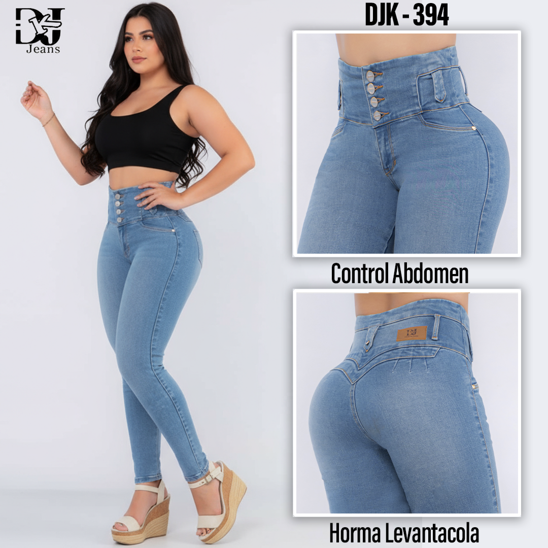 Pack x3 Jeans Dama Tiro Alto